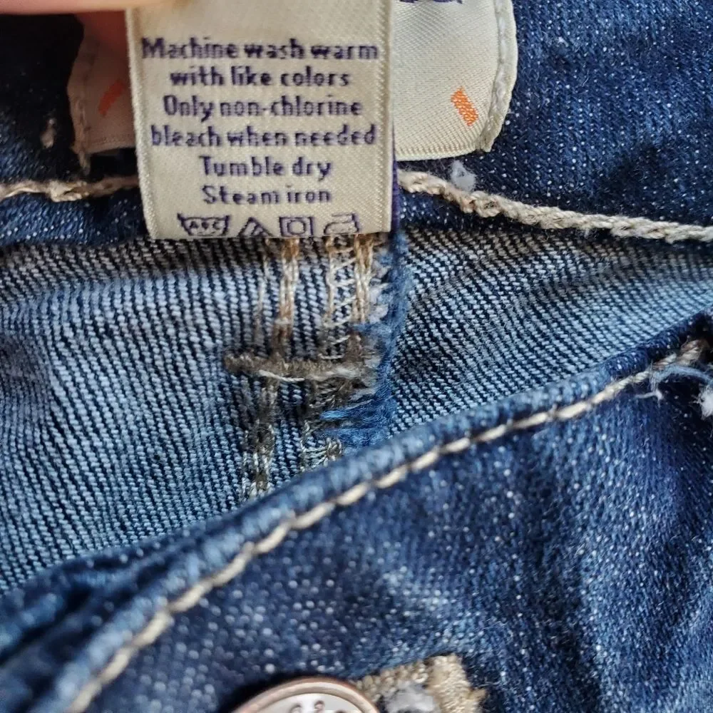 G.H. Bass & Co blue denim Bermuda‎ shorts size 0